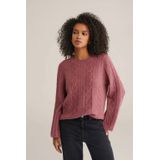 WE Fashion - Gebreide Trui - Oudroze