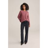 WE Fashion - Gebreide Trui - Oudroze