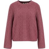 WE Fashion - Gebreide Trui - Oudroze