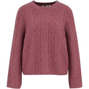 WE Fashion - Gebreide Trui - Oudroze