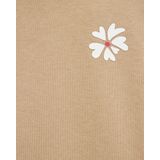 WE Fashion - Oversized Hoodie - Lichtbruin - Katoen