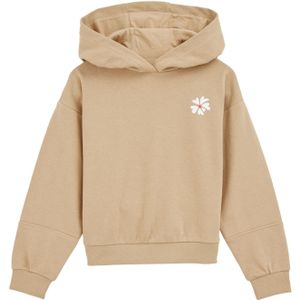 WE Fashion - Oversized Hoodie - Lichtbruin - Katoen