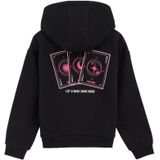 WE Fashion - Sweatshirt - Pink - Capuchon - Wijde Pasvorm