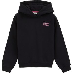 WE Fashion - Sweatshirt - Pink - Capuchon - Wijde Pasvorm