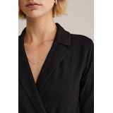 WE Fashion - Jumpsuit - Zwart - Straight Fit