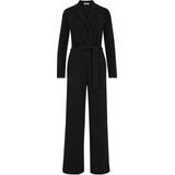 WE Fashion - Jumpsuit - Zwart - Straight Fit