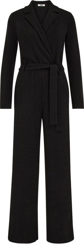 WE Fashion - Jumpsuit - Zwart - Straight Fit