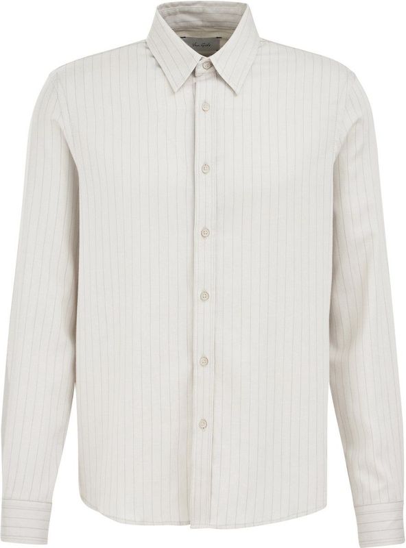 Van Gils - Overhemd - Beige - Soft-touch - Regular Fit