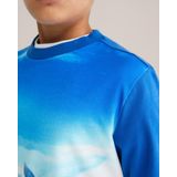 WE Fashion - Shirt - Kobaltblauw Donkergroen Donkerrood Offwhite - Lange Mouw