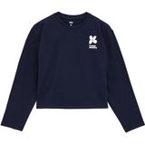 WE Fashion - Shirt - Navy - Lange Mouw