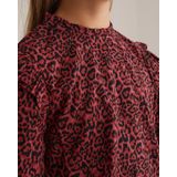 WE Fashion - Blouse - Meisjes - Regular Fit - Kraag met Ruches - Lange Mouwen