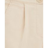 WE Fashion - Broek - Ecru - Wide Leg - Gevoerde Zoom