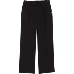 WE Fashion - Broek - Zwart - Gevoerde Zoom - Gerecycled Materiaal - Regular Fit