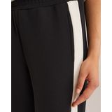 WE Fashion - Dames straight leg broek - Zwart - Regular fit