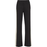 WE Fashion - Dames straight leg broek - Zwart - Regular fit