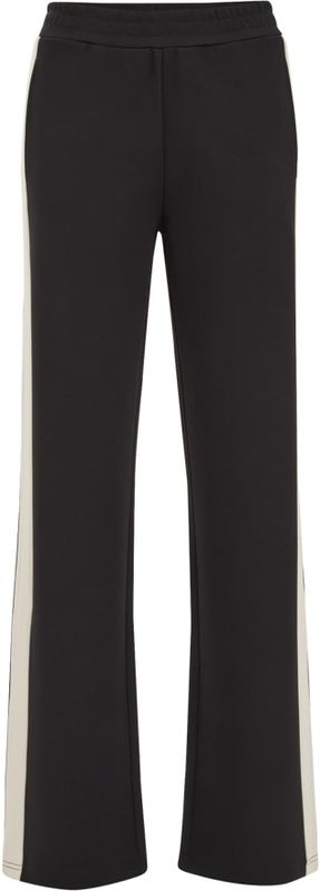 WE Fashion - Dames straight leg broek - Zwart - Regular fit