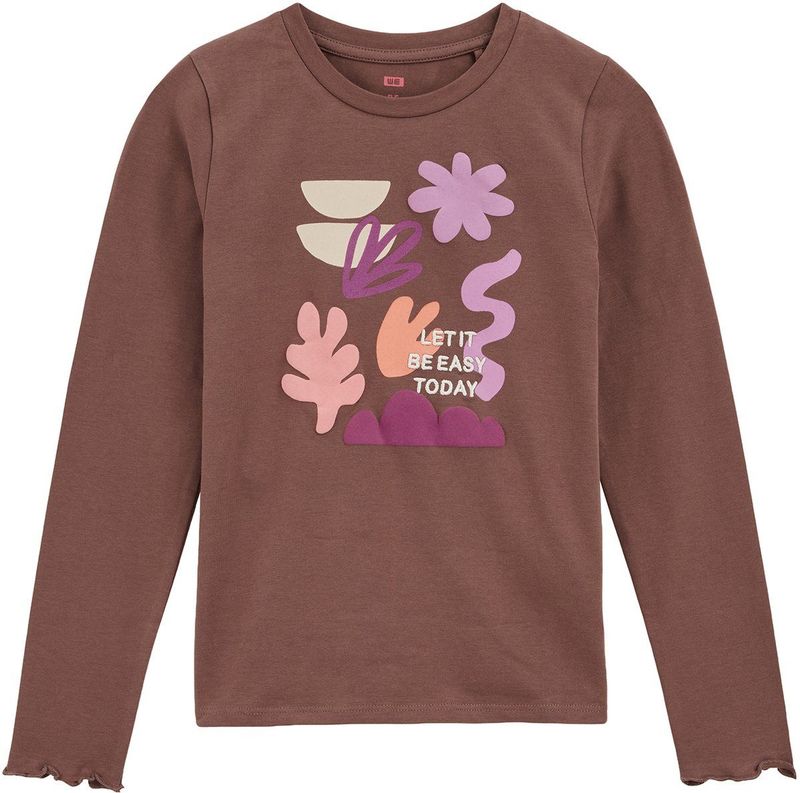 WE Fashion - Longsleeve - Bruin