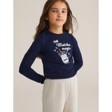 WE Fashion - T-shirt - Meisjes - Met Opdruk