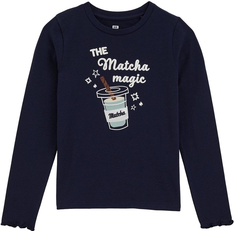 WE Fashion - T-shirt - Meisjes - Met Opdruk