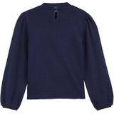 WE Fashion - Shirt - Marine - Lange Mouw - Normale Pasvorm