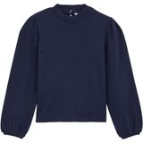 WE Fashion - Shirt - Marine - Lange Mouw - Normale Pasvorm