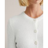 WE Fashion - Gebreid Vest - Wit