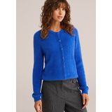 WE Fashion - Gebreid Vest - Blauw