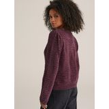 WE Fashion - Trui - Donkerrood