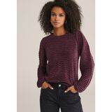 WE Fashion - Trui - Donkerrood