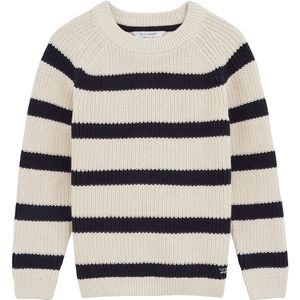 WE Fashion - Gebreide Trui - Regular Fit - Jongens - Met Streep