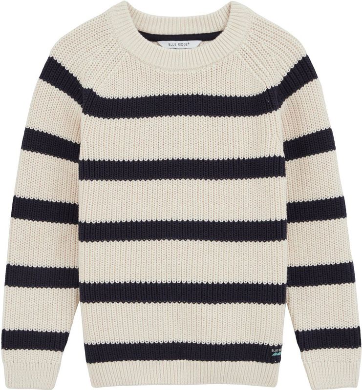 WE Fashion - Gebreide Trui - Regular Fit - Jongens - Met Streep