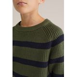 WE Fashion - Tussenjas - Olijfgroen