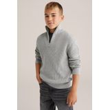 WE Fashion - Gebreide Trui - Jongens - Met Rits