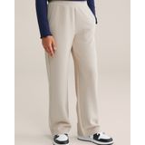 WE Fashion - Straight Fit Broek - Beige