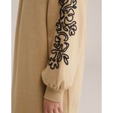 WE Fashion - Jurk - Lange Mouwen - Ronde Hals - Katoen en Polyester