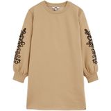 WE Fashion - Jurk - Lange Mouwen - Ronde Hals - Katoen en Polyester