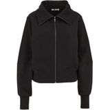 WE Fashion - Dames Vest - Zwart - Regular Fit - Katoen