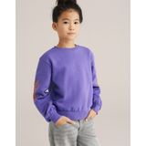 WE Fashion - Sweatshirt - Lila - Lange Mouw