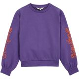 WE Fashion - Sweatshirt - Lila - Lange Mouw