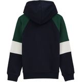 Blue Ridge - Jongens Hoodie - Marineblauw - Colourblock - Regular Fit