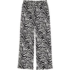 WE Fashion - Palazzo Broek - Polyester - Zwart