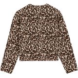 WE Fashion - Shirt - Bruin - Dierenprint - Lange Mouw