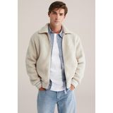 Blue Ridge - Teddy Bomberjack - Beige - Regular Fit