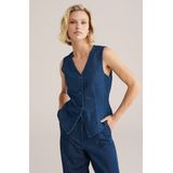 WE Fashion - Bodywarmer - Donkerblauw