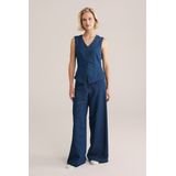 WE Fashion - Bodywarmer - Donkerblauw