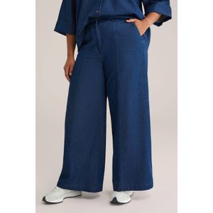 WE Fashion - Curve - Jeans - Dark Blue Denim