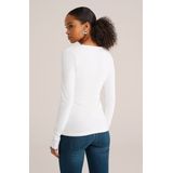 WE Fashion - Longsleeve - Wit