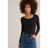 WE Fashion - T-shirt - Zwart