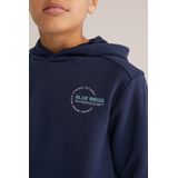 WE Fashion - Blue Ridge - Hoodie - Donkerblauw