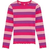 WE Fashion - Geribd T-shirt - Meisjes